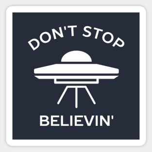 Funny UFO Aliens Humor T-Shirt Sticker